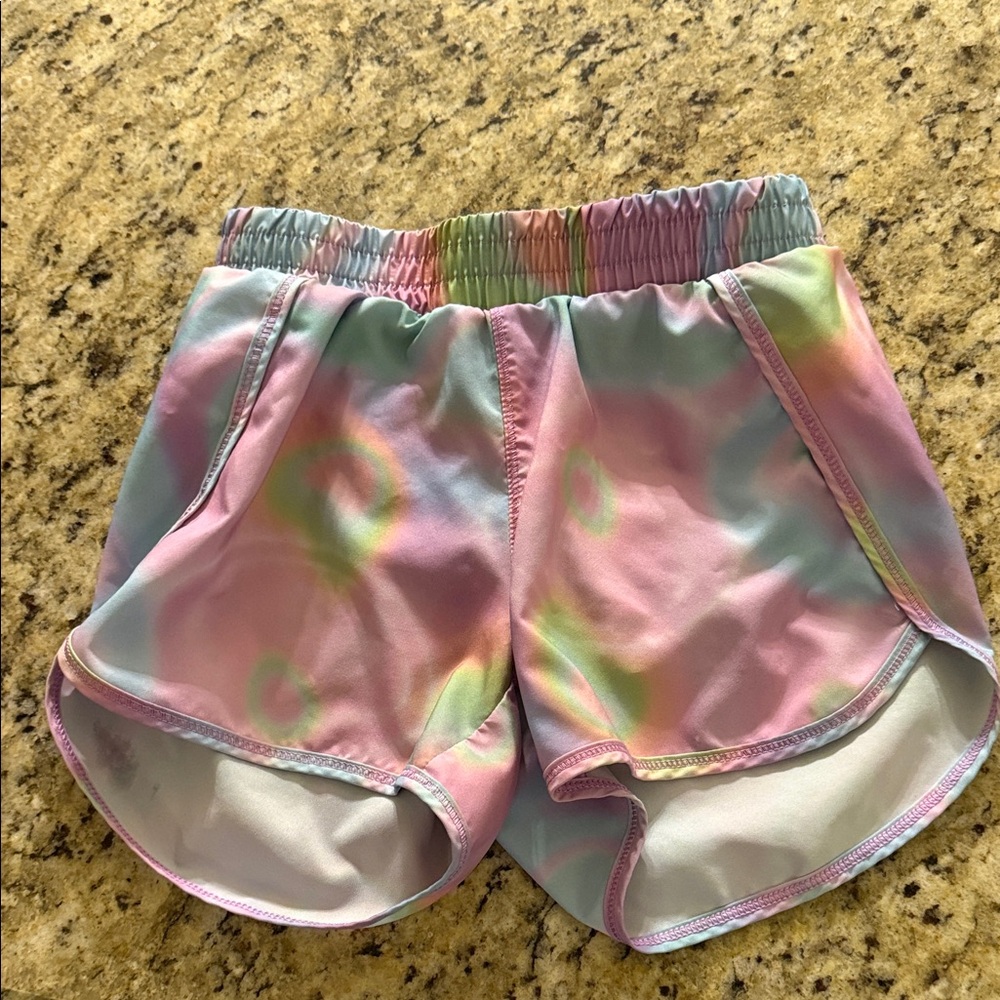 All in Motion Pastel Tie-Dye Shorts
